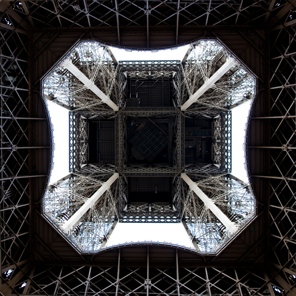 Unterm Eiffelturm