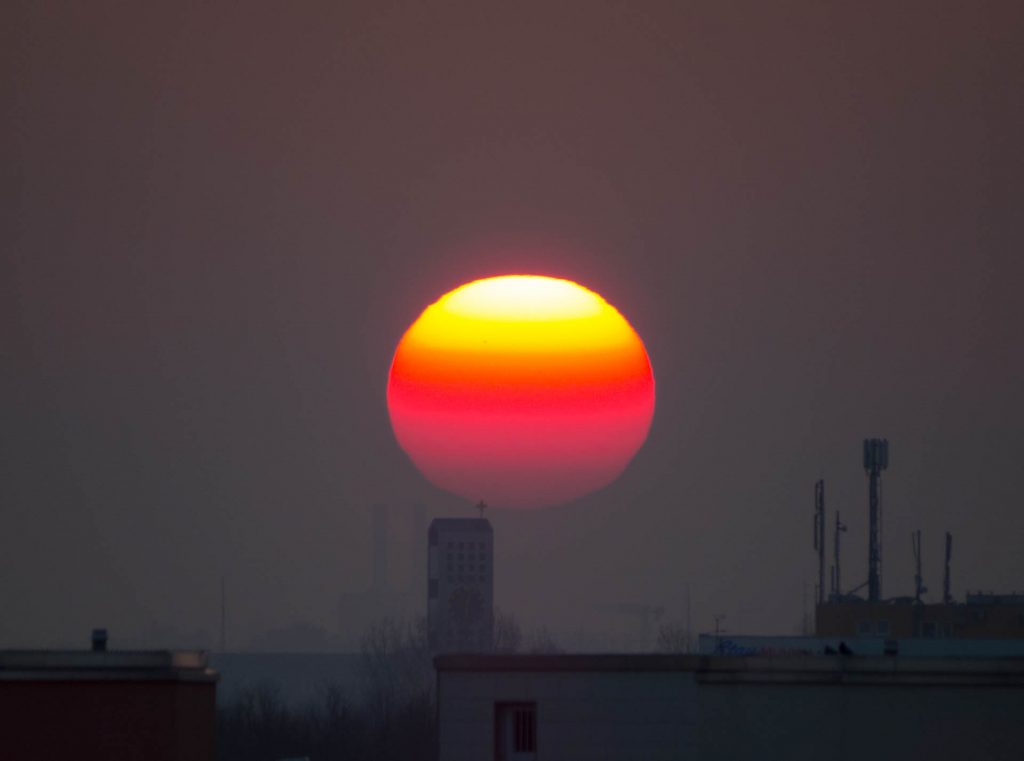 Sonne/Kirchturm