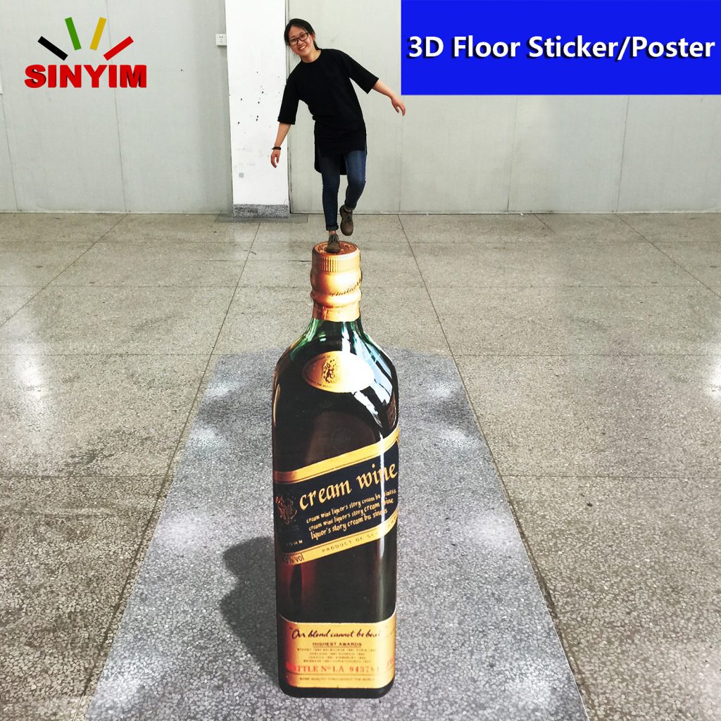 3D Floor Sticker Design