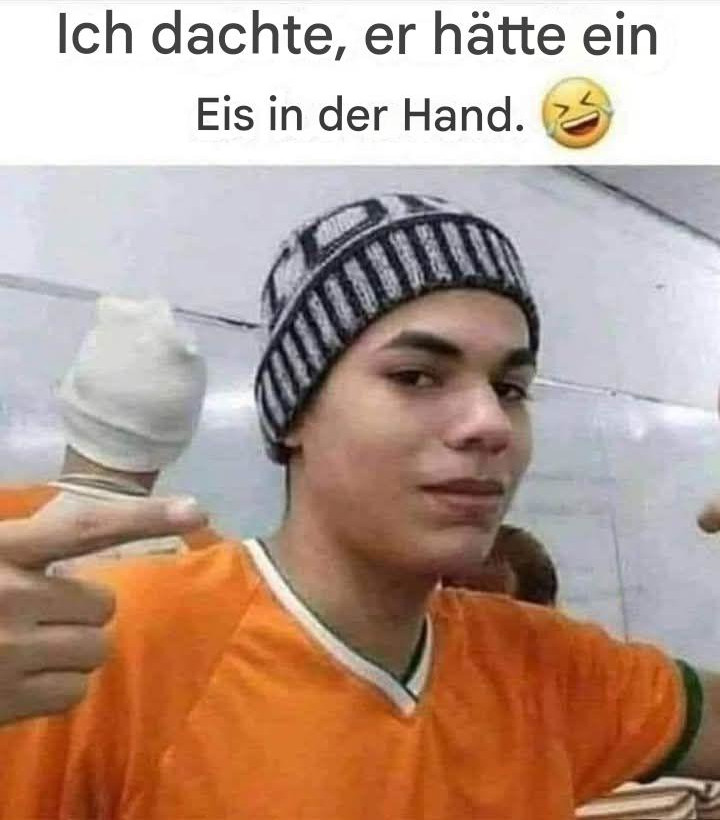 Eis in der Hand