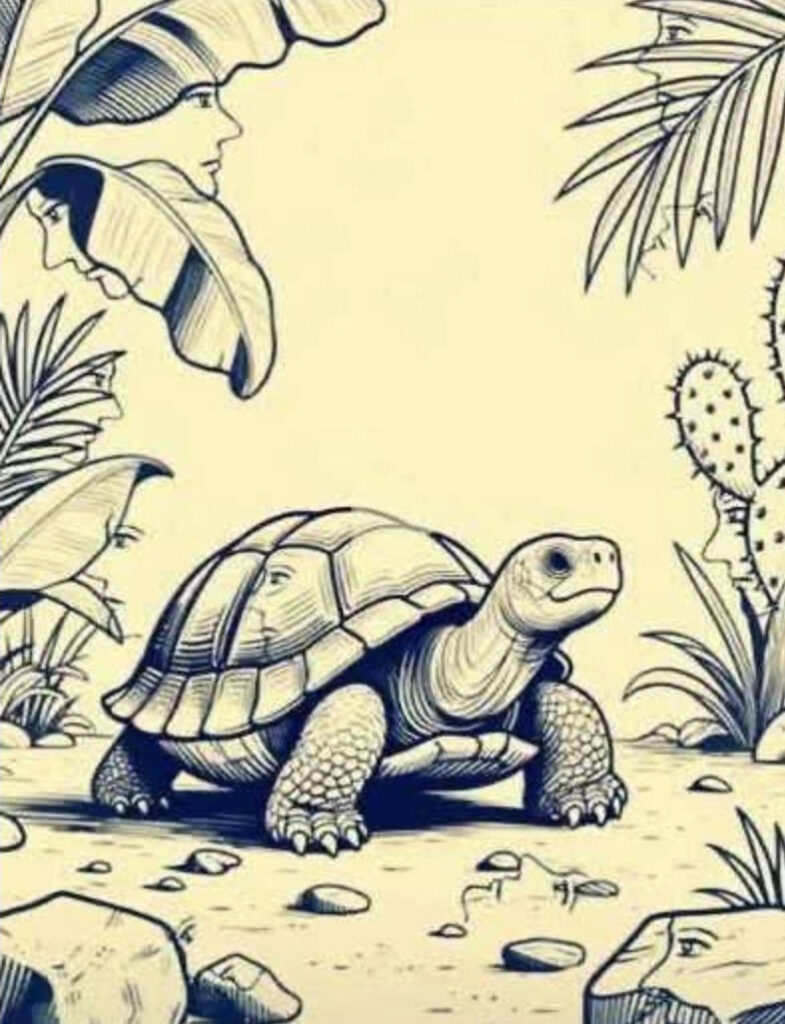 Schildkröte/Gesichter